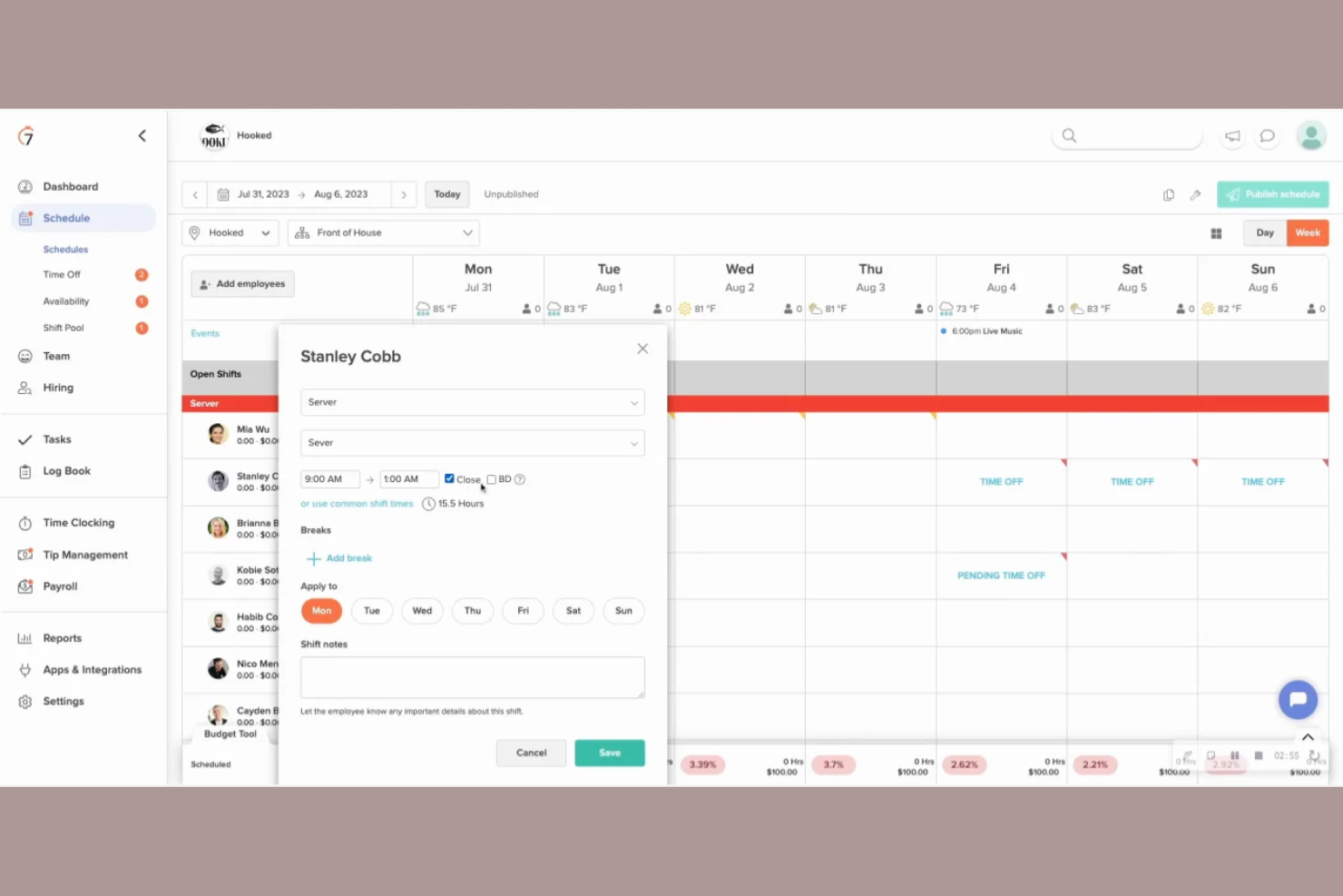 7shifts screenshot - 17 Best Employee Calendar Software Reviewed in 2026