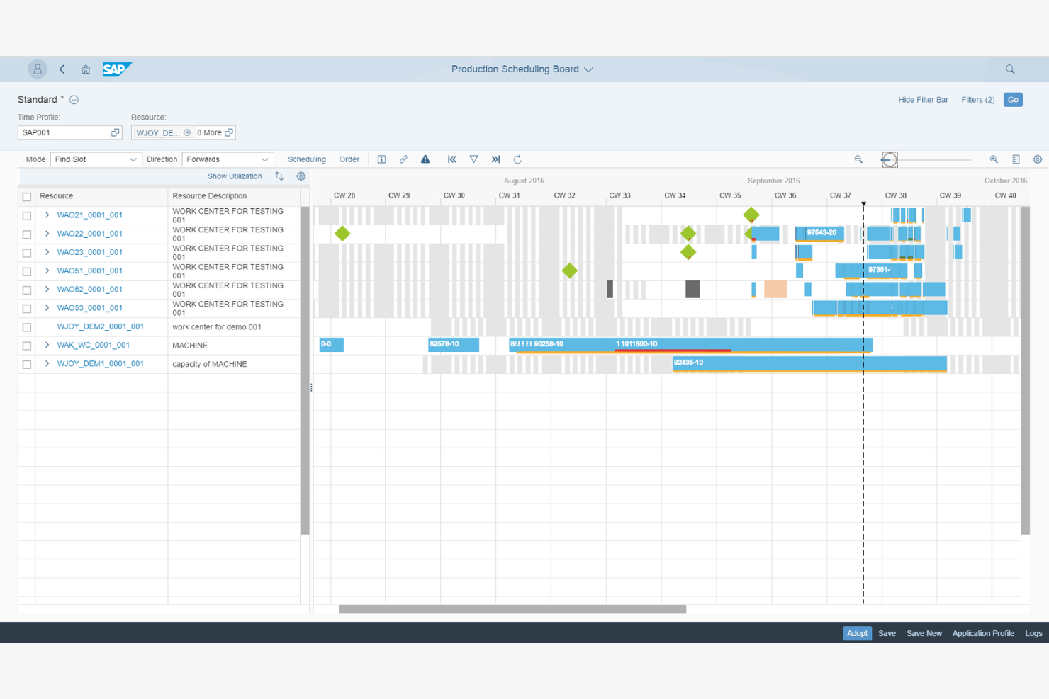 SAP S/4HANA Manufacturing for planning and scheduling screenshot - 14 Best Production Scheduling Software Reviewed in 2026
