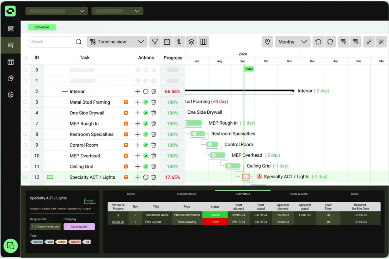 Outbuild screenshot - 20 Best Construction Scheduling Software Reviewed in 2026