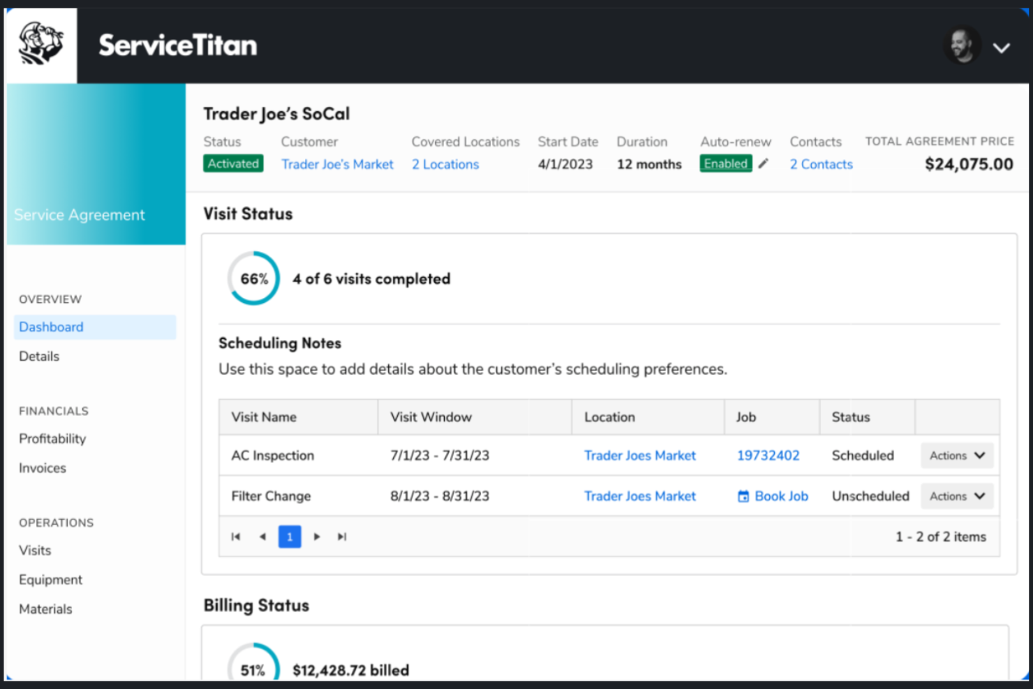 ServiceTitan screenshot - 17 Best HVAC Estimating Software Reviewed in 2026