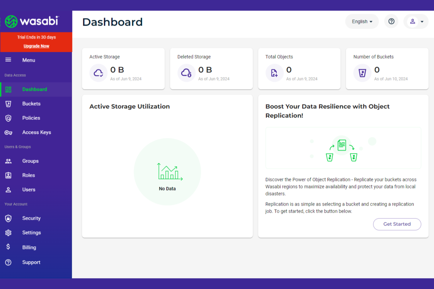 Wasabi screenshot - 13 Best Dropbox Alternatives Reviewed in 2026