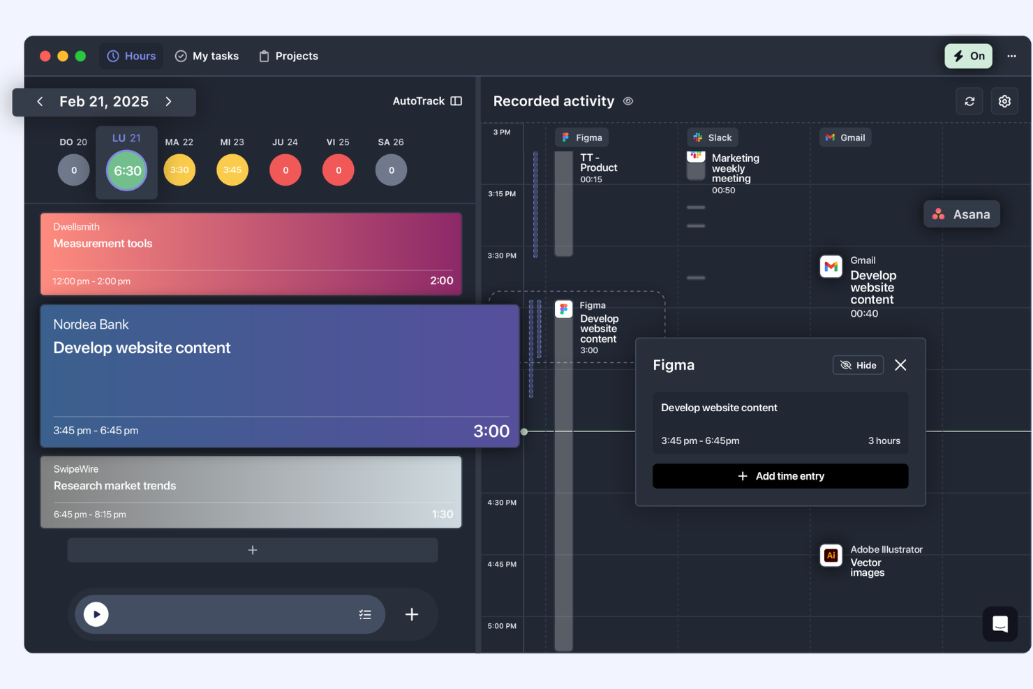 TrackingTime screenshot - 24 Best Simple Time Trackers Reviewed in 2026