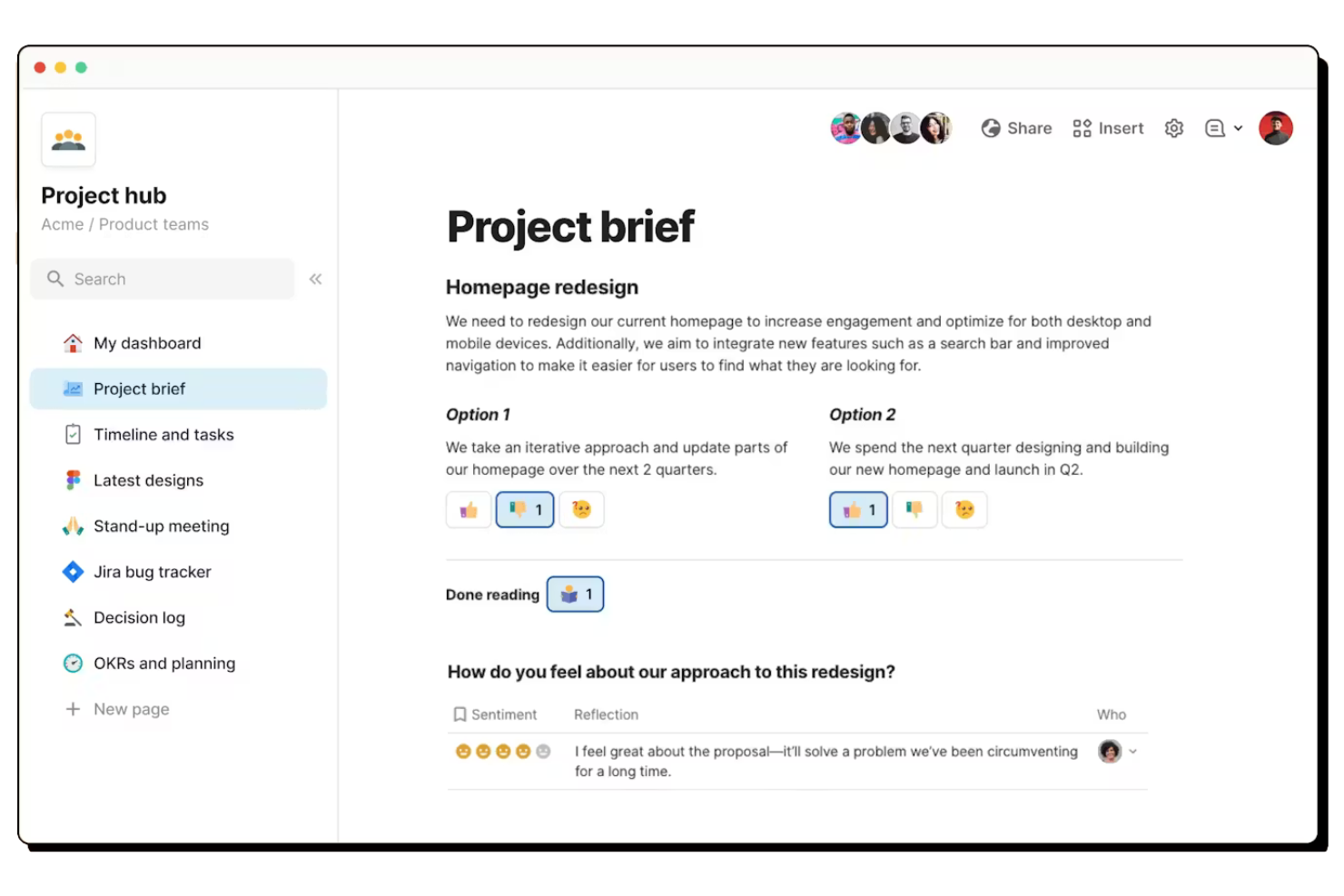 Coda screenshot - 14 Content Collaboration Platforms for 2026