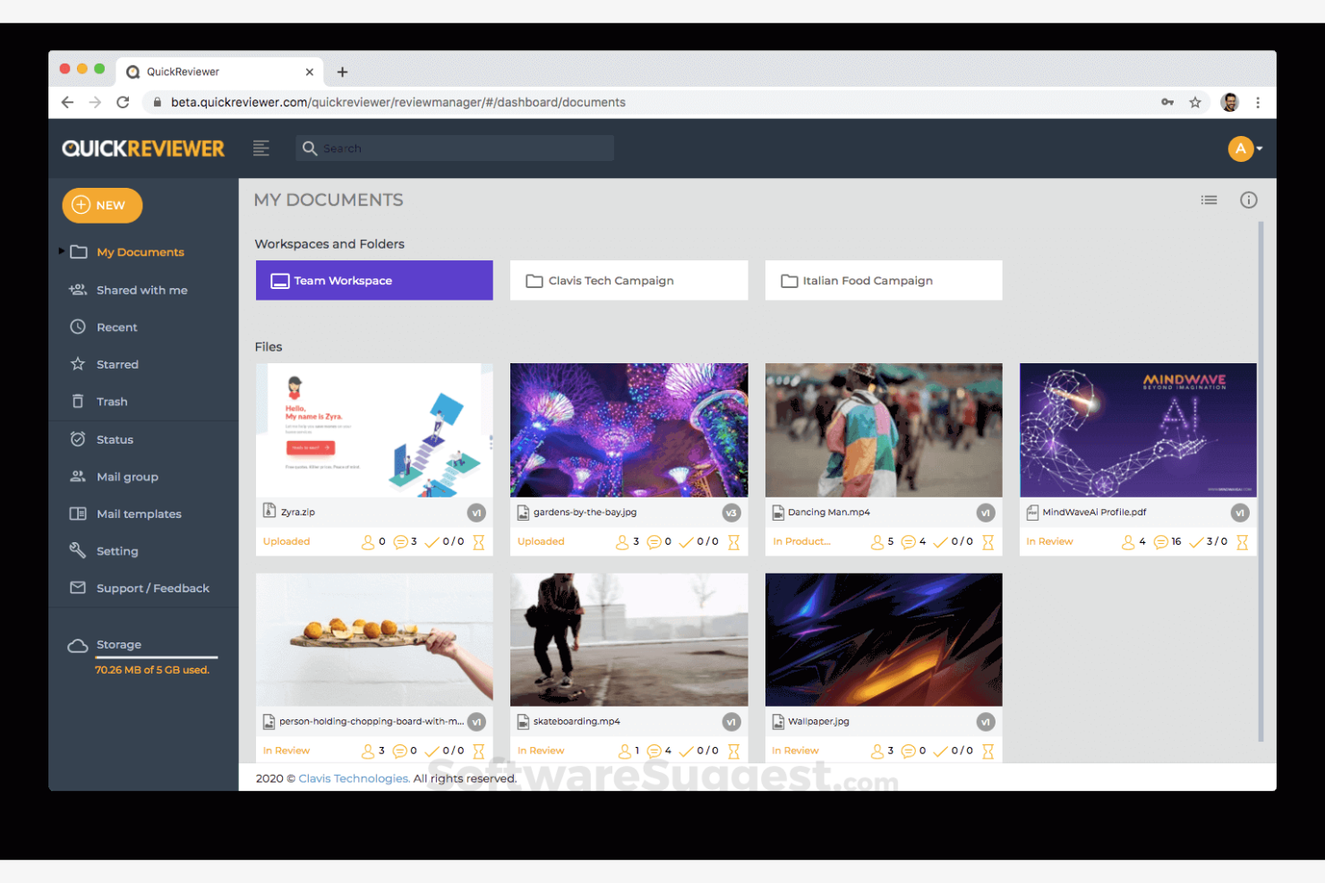 QuickReviewer screenshot - 20 Best Frame.io Alternatives for 2026