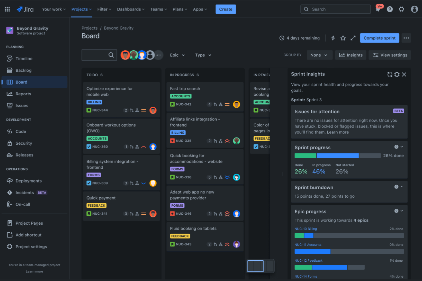 Jira screenshot - 17 Best Project Management Software for Professional Services Picked for 2026