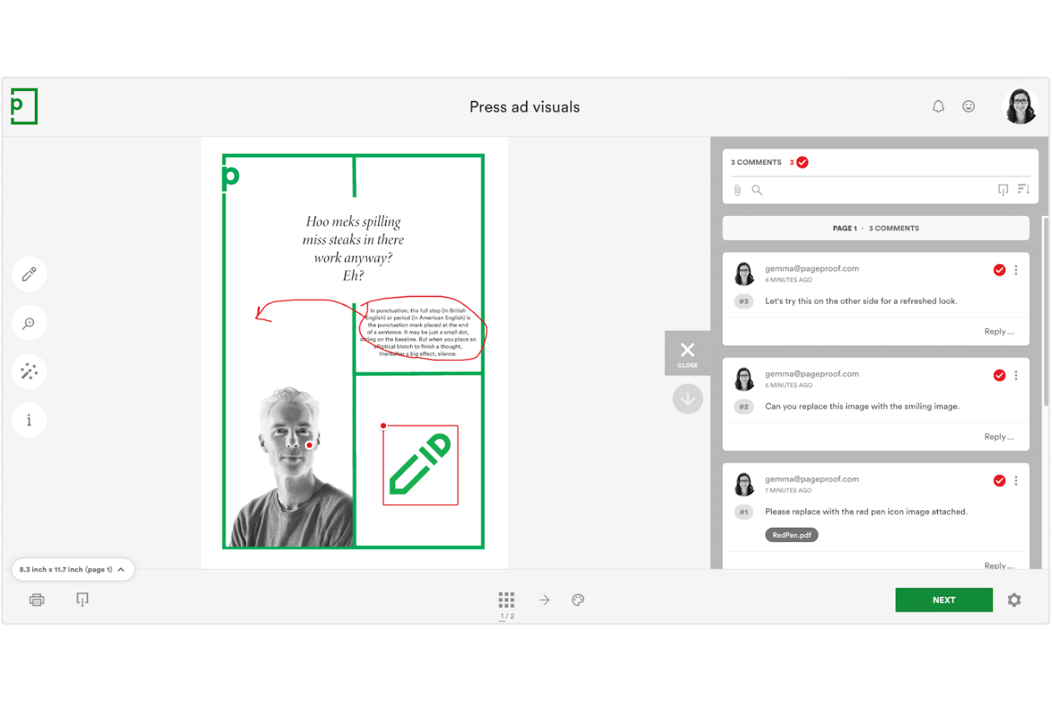 PageProof screenshot - 15 Online Proofing Software Solutions Picked for 2026