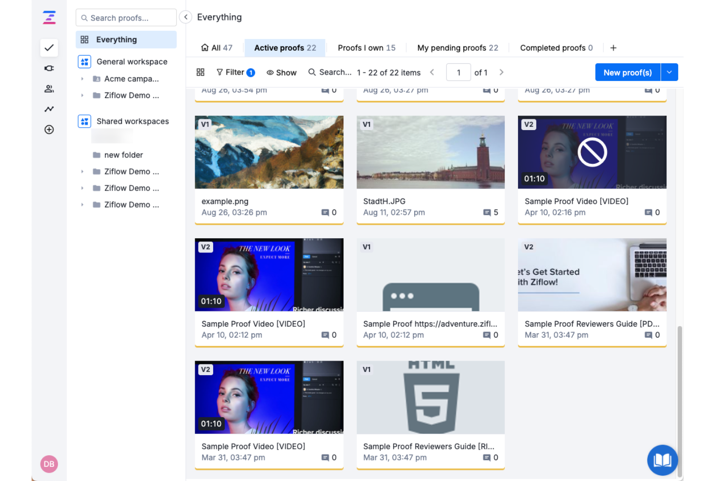 Ziflow screenshot - 15 Online Proofing Software Solutions Picked for 2026