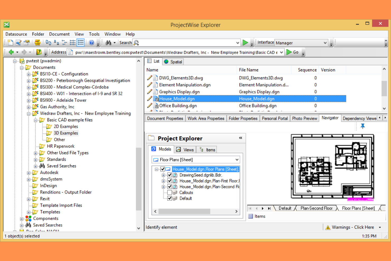 Bentley ProjectWise screenshot - 13 Best Engineering Document Management Software for 2026