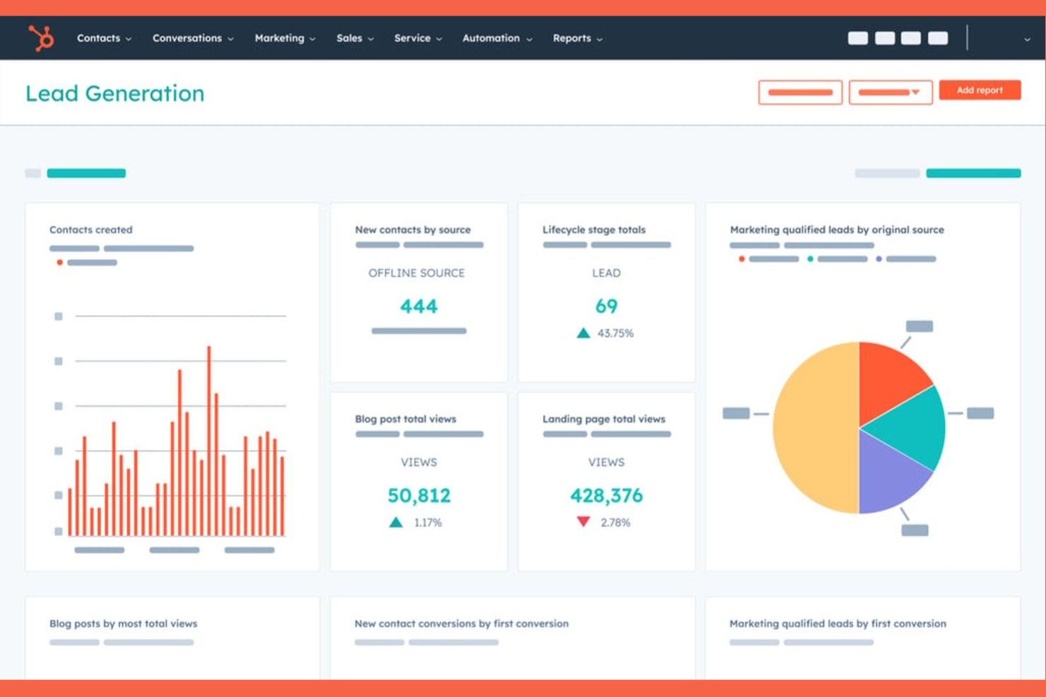 HubSpot screenshot - 14 Best Templafy Alternatives for 2026