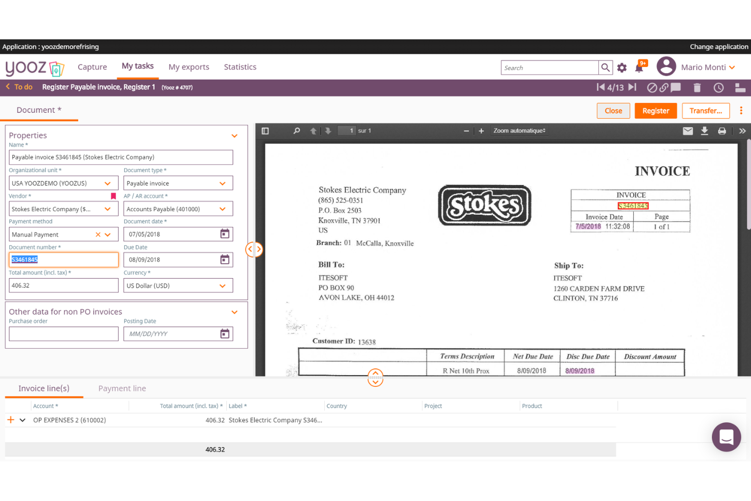 Yooz screenshot - 15 Best Invoice Approval Software for 2026