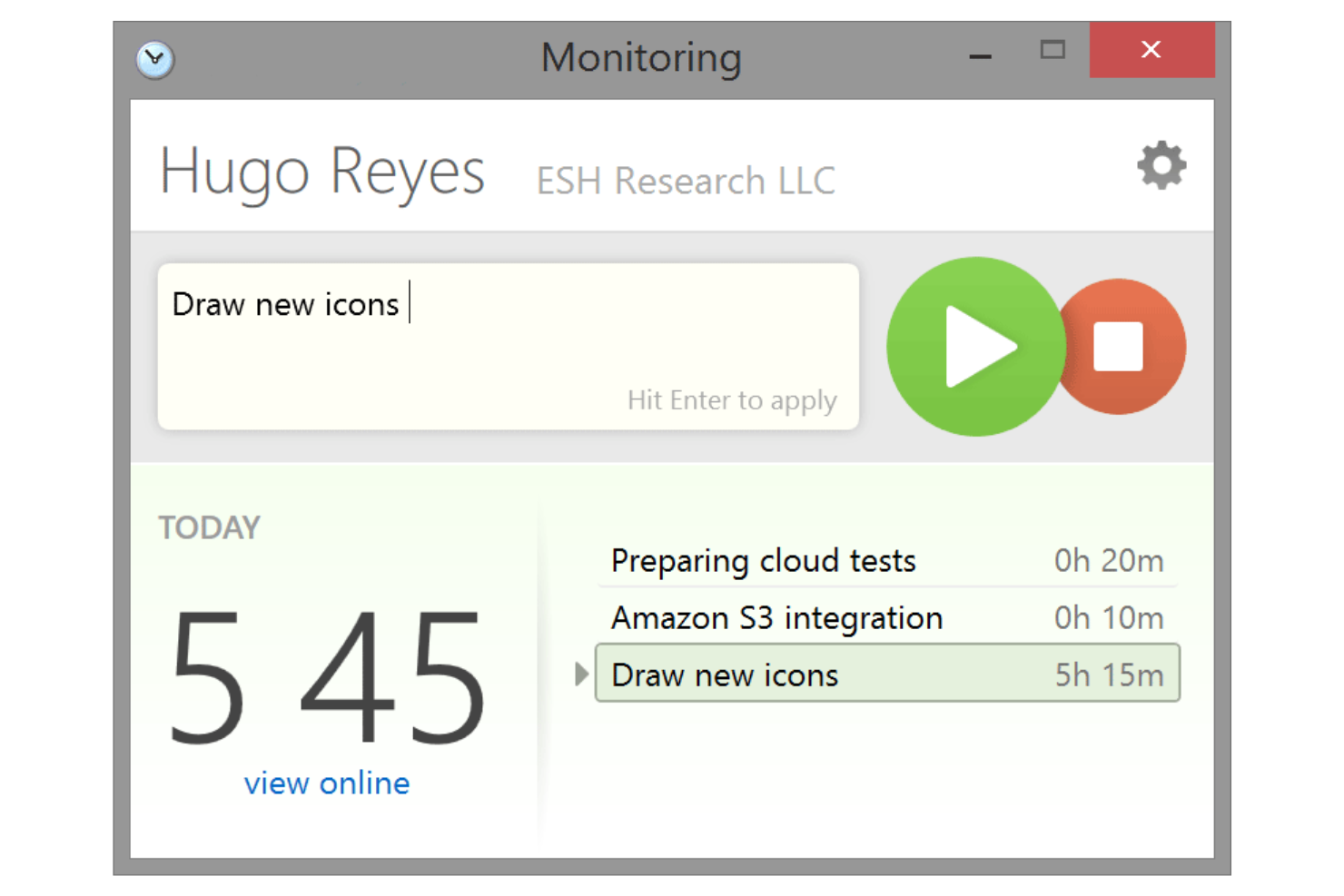 Screenshot Monitor screenshot - 14 Best Toggl Alternatives in 2026