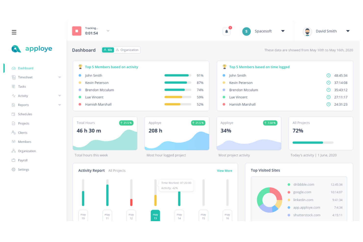 Apploye screenshot - 14 Best Toggl Alternatives in 2026