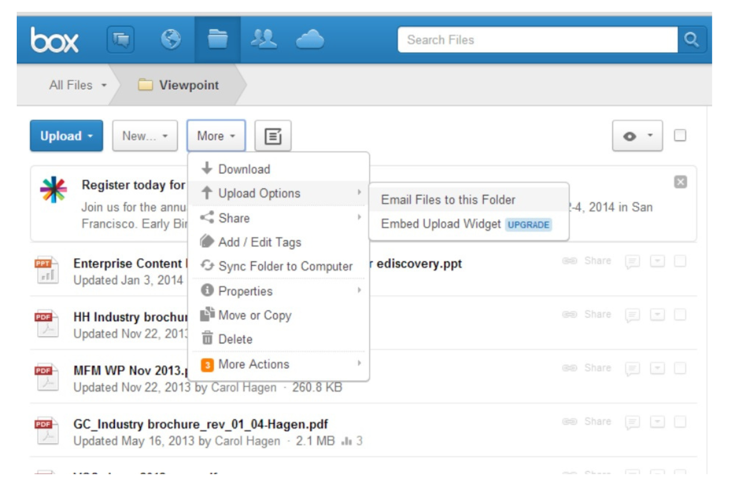 Box screenshot - 19 Best Cloud Productivity Software Picked for 2026
