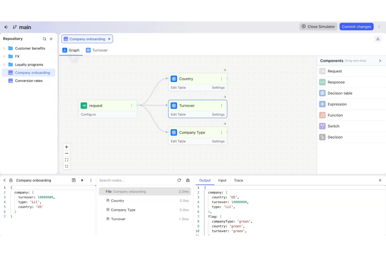 GoRules screenshot - 14 Business Rules Engine Software for 2026