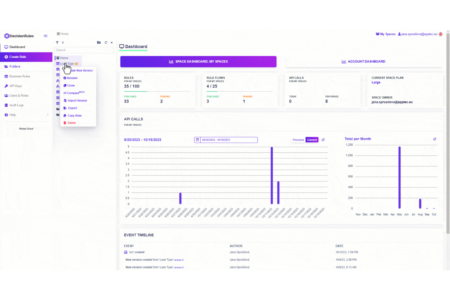 DecisionRules screenshot - 14 Business Rules Engine Software for 2026