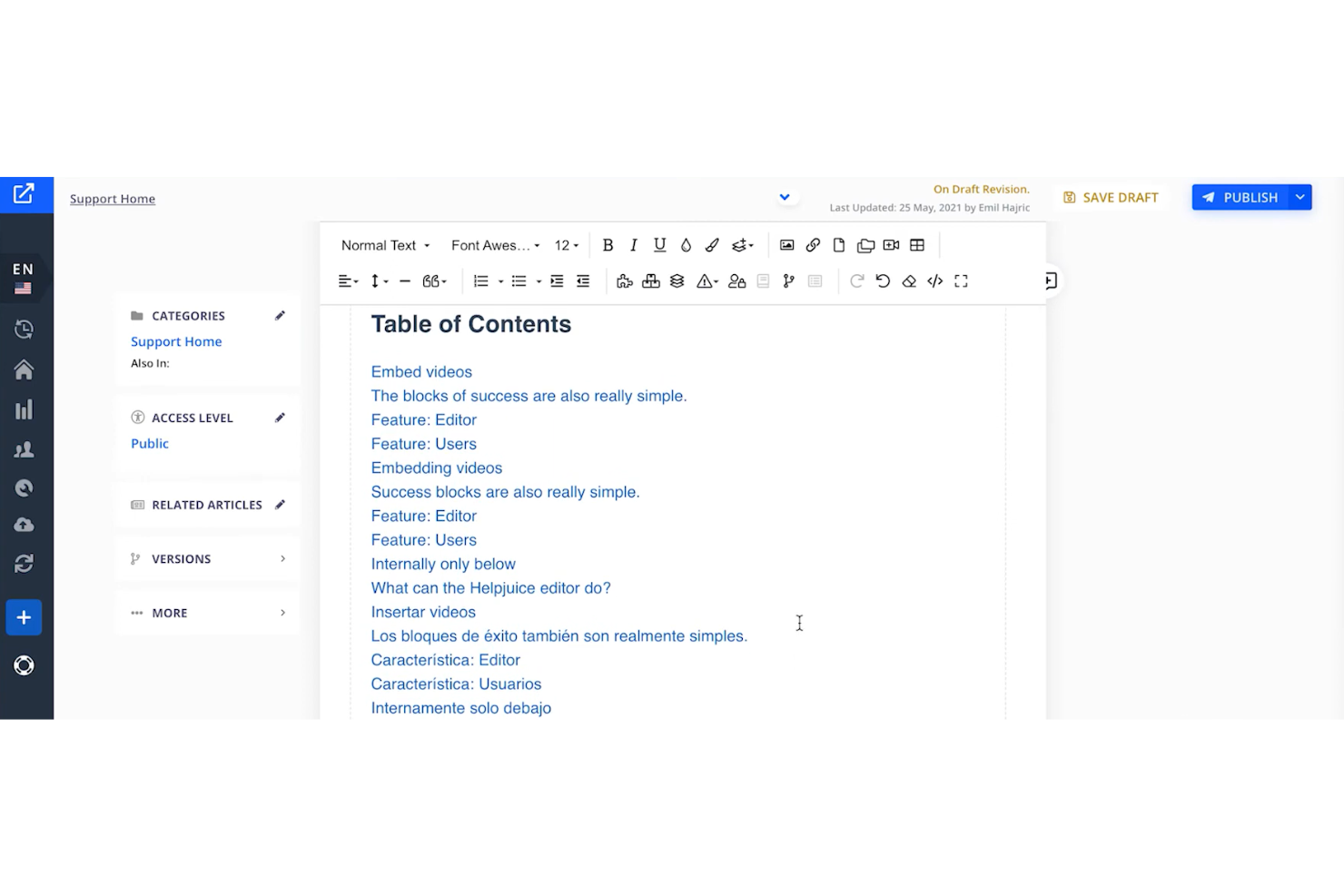 Helpjuice screenshot - 14 Best Knowledge Base Software in 2026