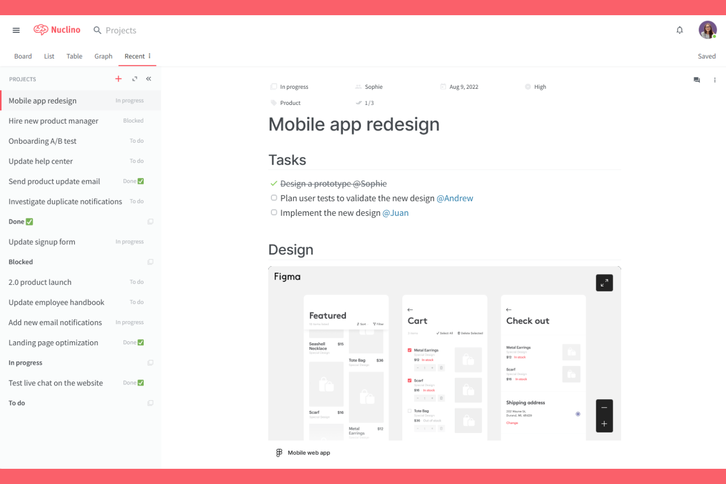 Nuclino screenshot - 15 Best Slite Alternatives Picked for 2026