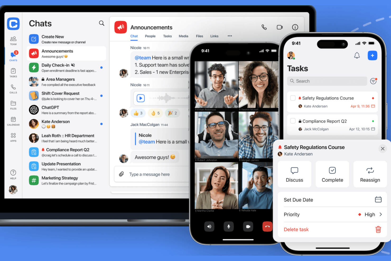 Chanty screenshot - 22 Best Team Chat Apps in 2026