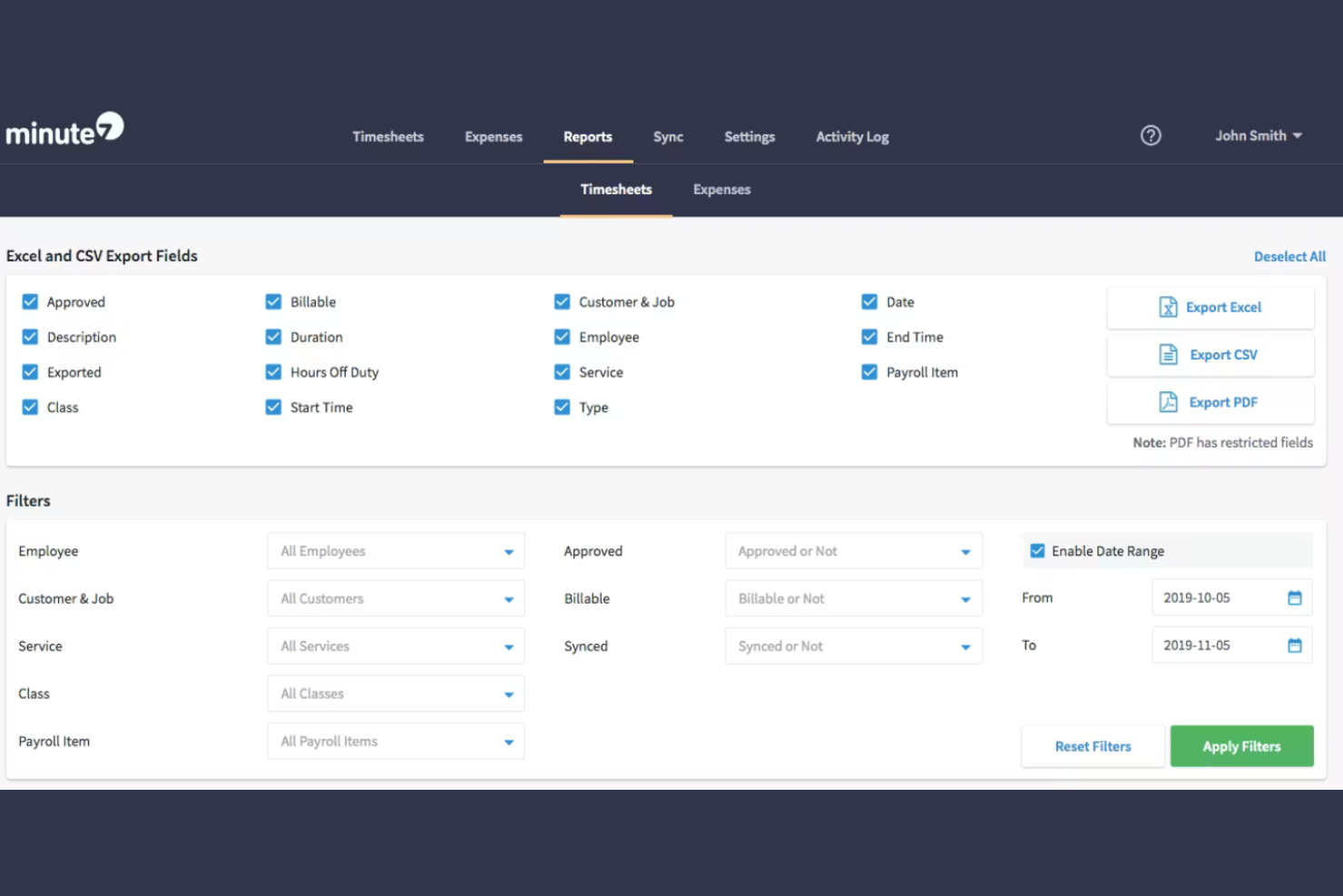 Minute7 screenshot - 14 Best Time and Expense Tracking Software Picked for 2026