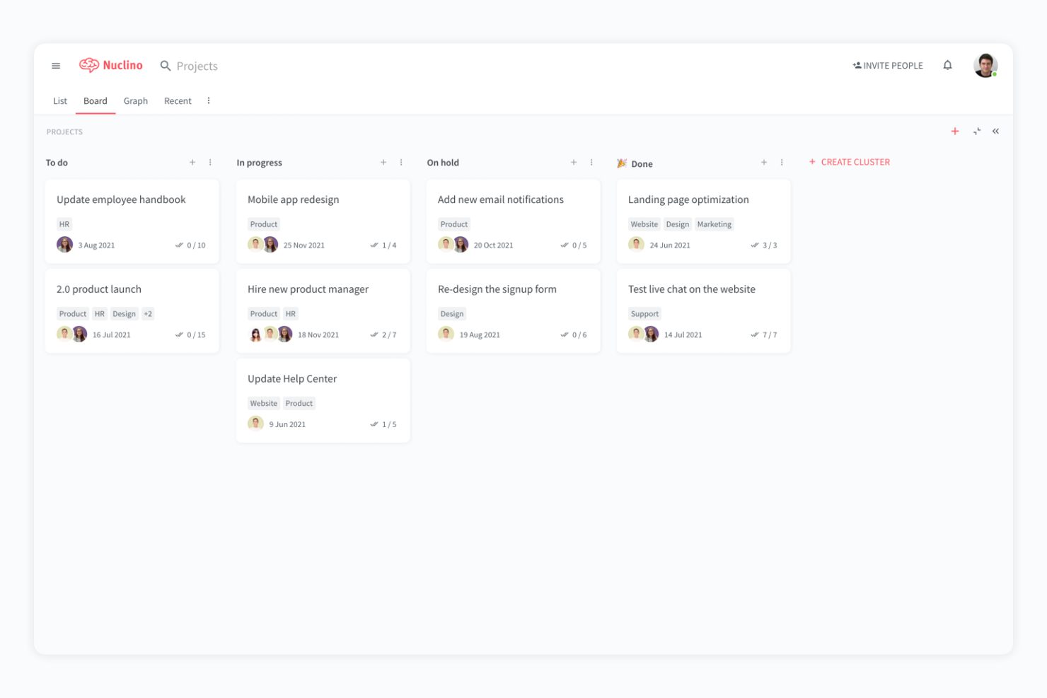 Nuclino screenshot - 15 Best Enterprise Knowledge Base Software in 2026