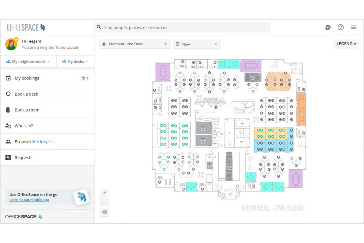 OfficeSpace screenshot - 20 Best AI Hot Desk Booking Software in 2026