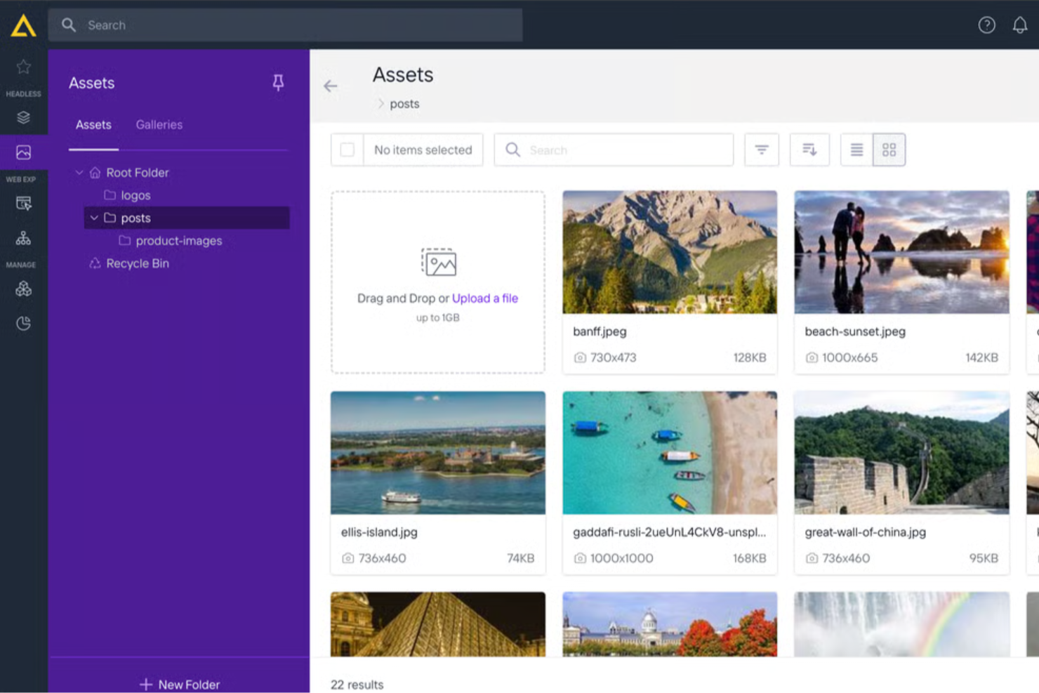 Agility CMS screenshot - 17 Best Enterprise Content Management Systems For 2026