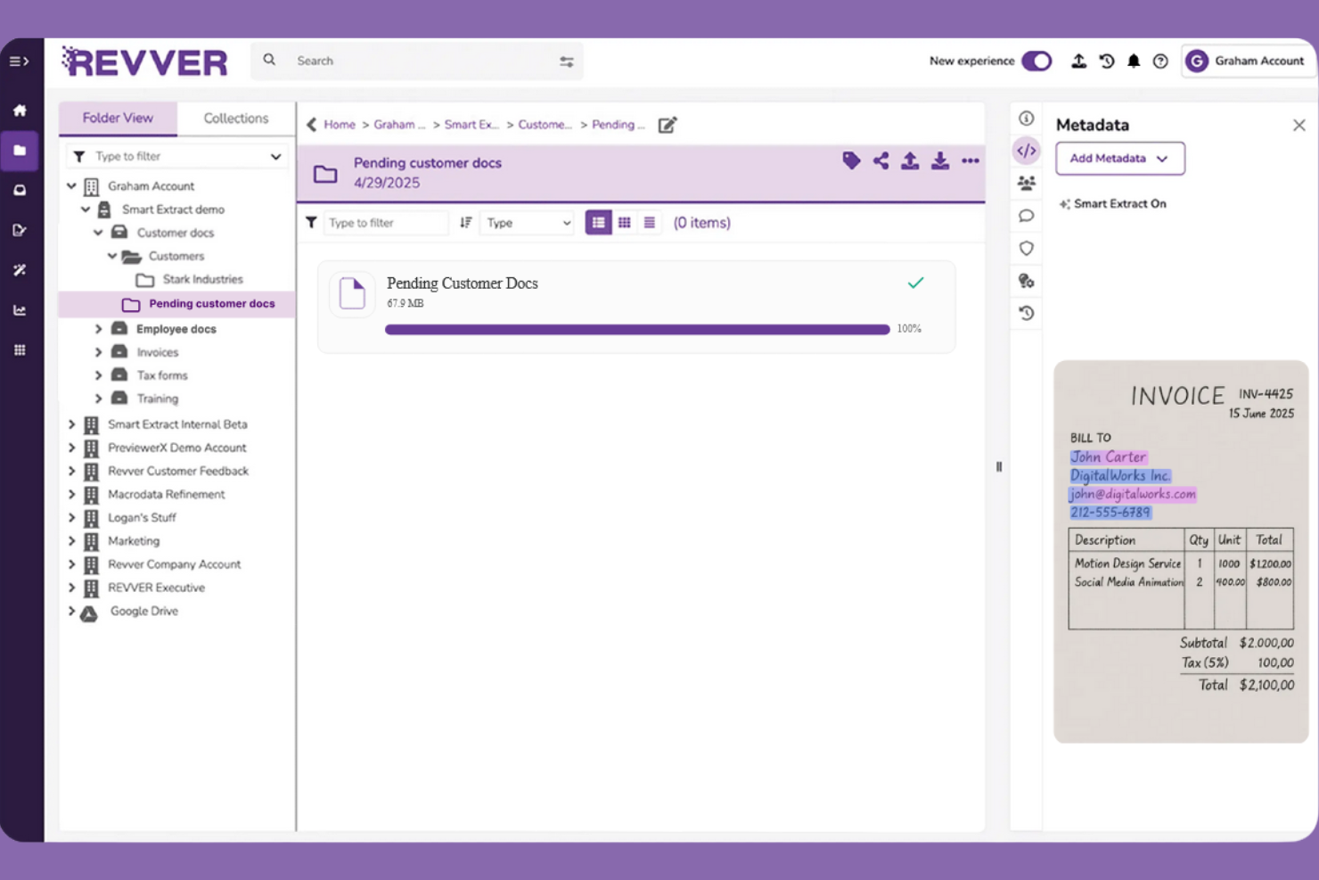 Revver screenshot - 21 Best SmartVault Alternatives in 2026