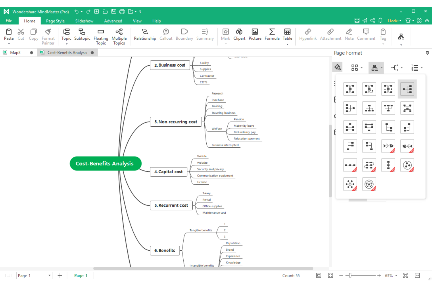 EdrawMind screenshot - 16 Best Mind Mapping Software for Mac in 2026