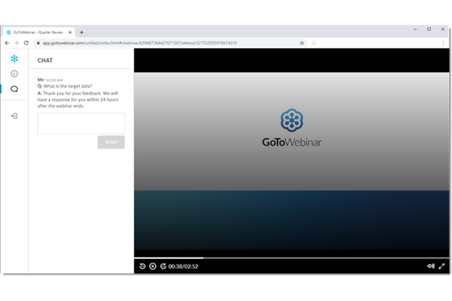 GoTo Webinar screenshot - 19 Best Webex Alternatives in 2026