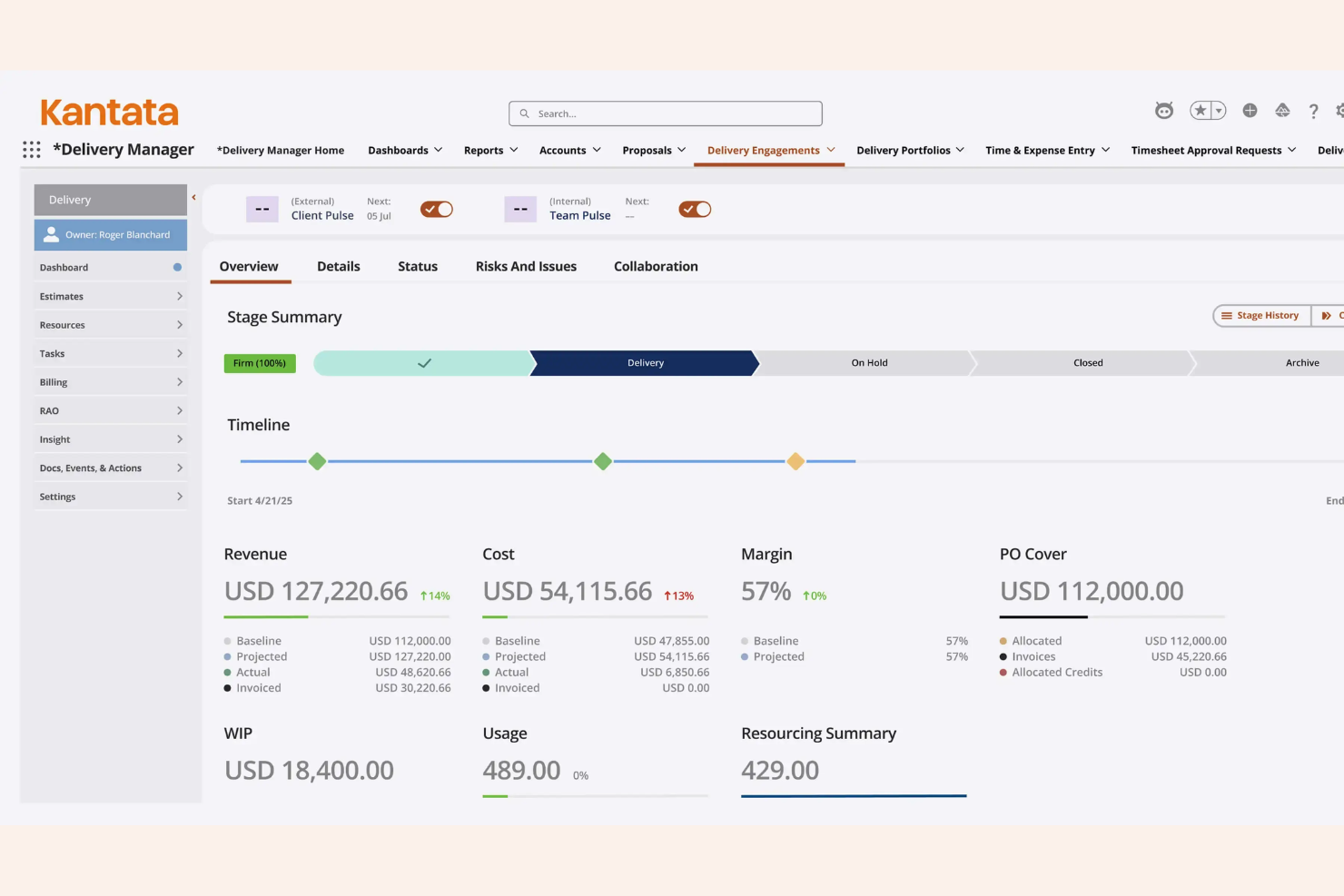 Kantata screenshot - 20 Best AI Professional Services Software in 2026