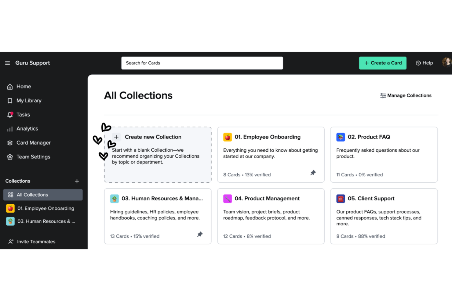 Guru screenshot - 18 Best AI Knowledge Management Software in 2026