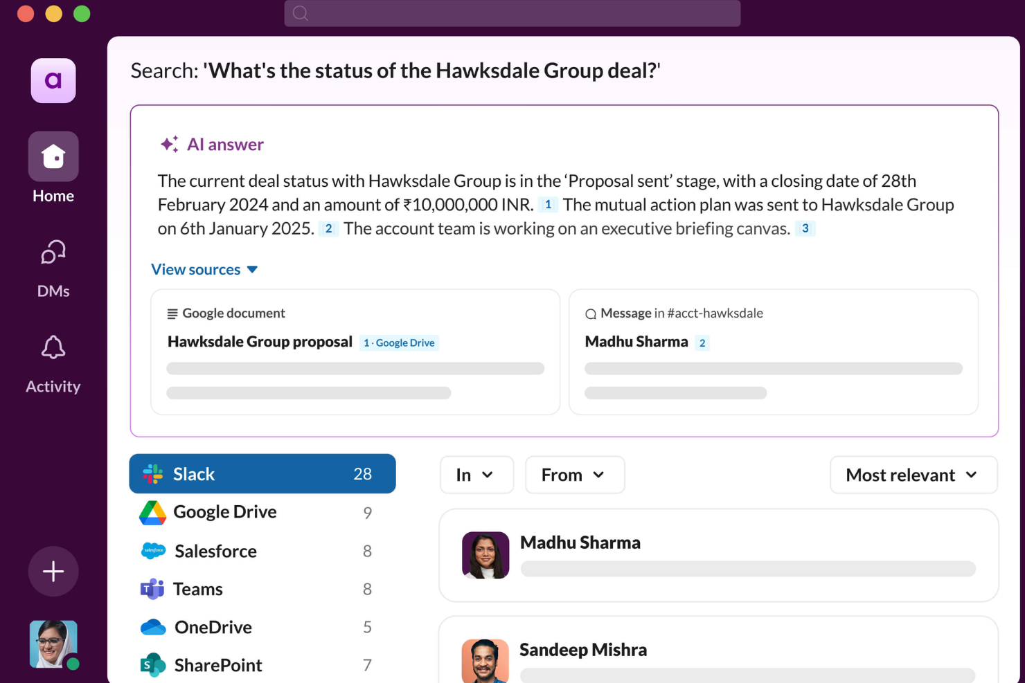 Slack AI screenshot - 18 Best AI Knowledge Management Software in 2026