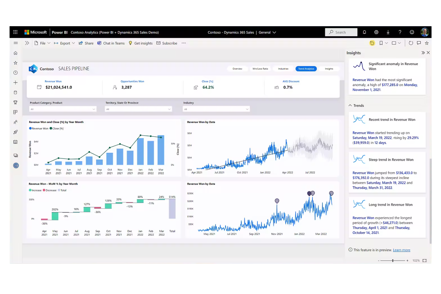Power BI screenshot - 10 Best Agency Reporting Software Reviewed In 2026
