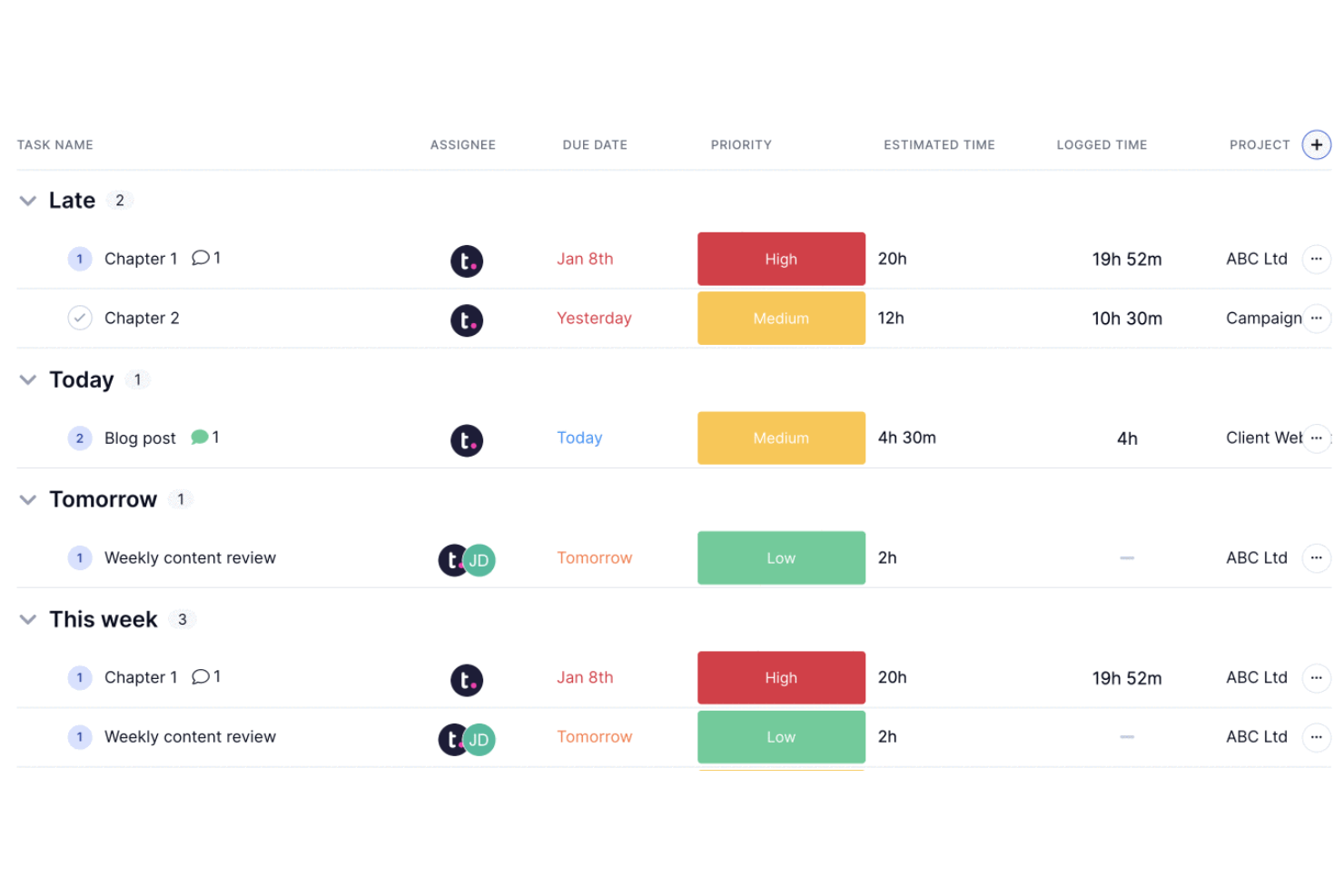 Teamwork.com screenshot - 10 Best CRM Software for Professional Services in 2026