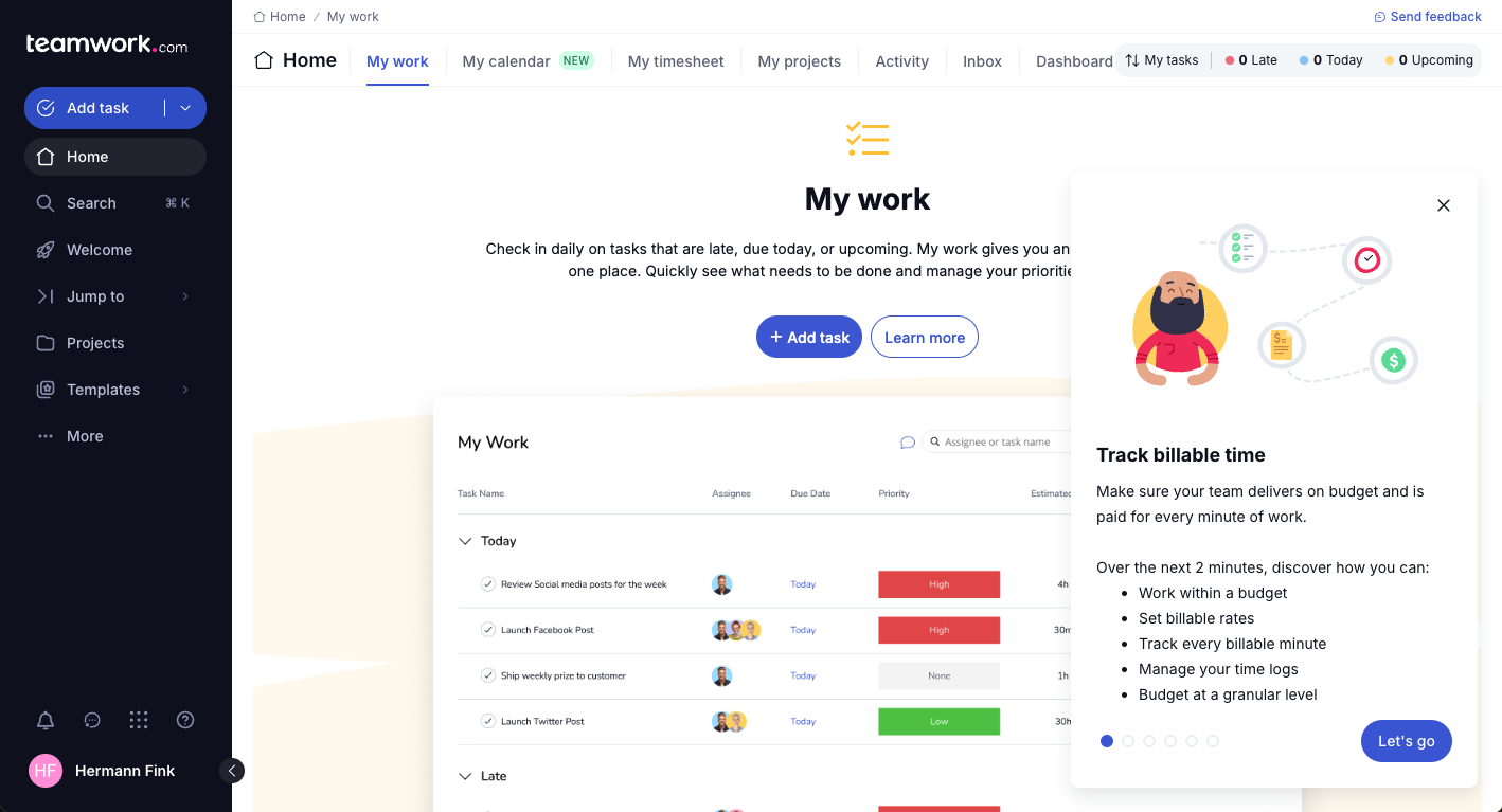 Teamwork.com boosts project visibility and team productivity for better project outcomes