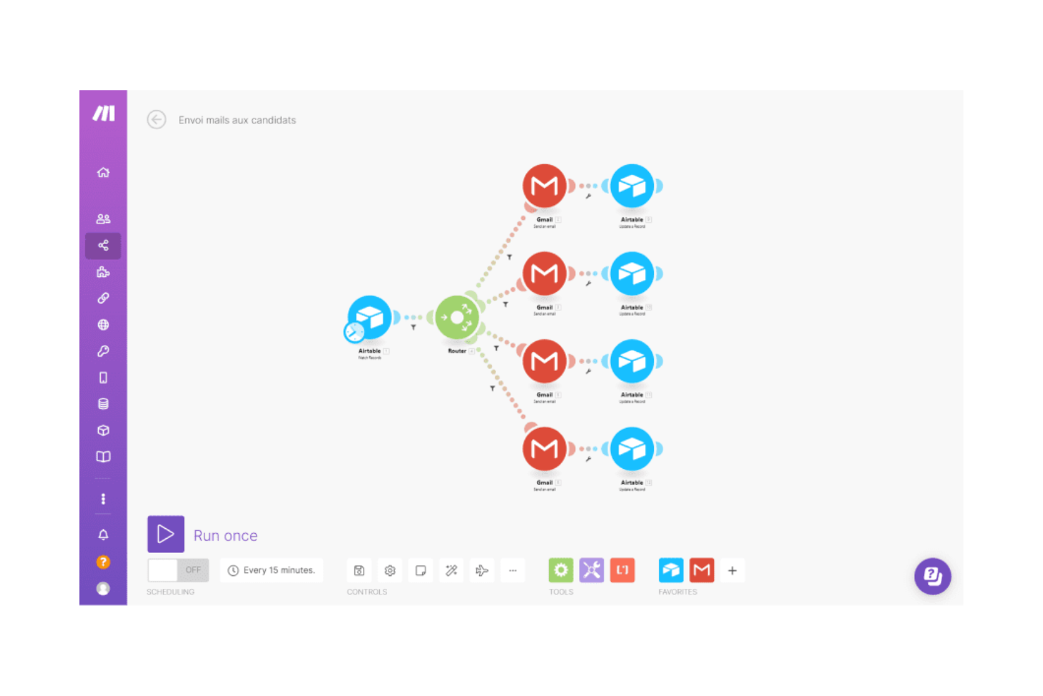 Make connects apps and automates tasks for smoother workflows.