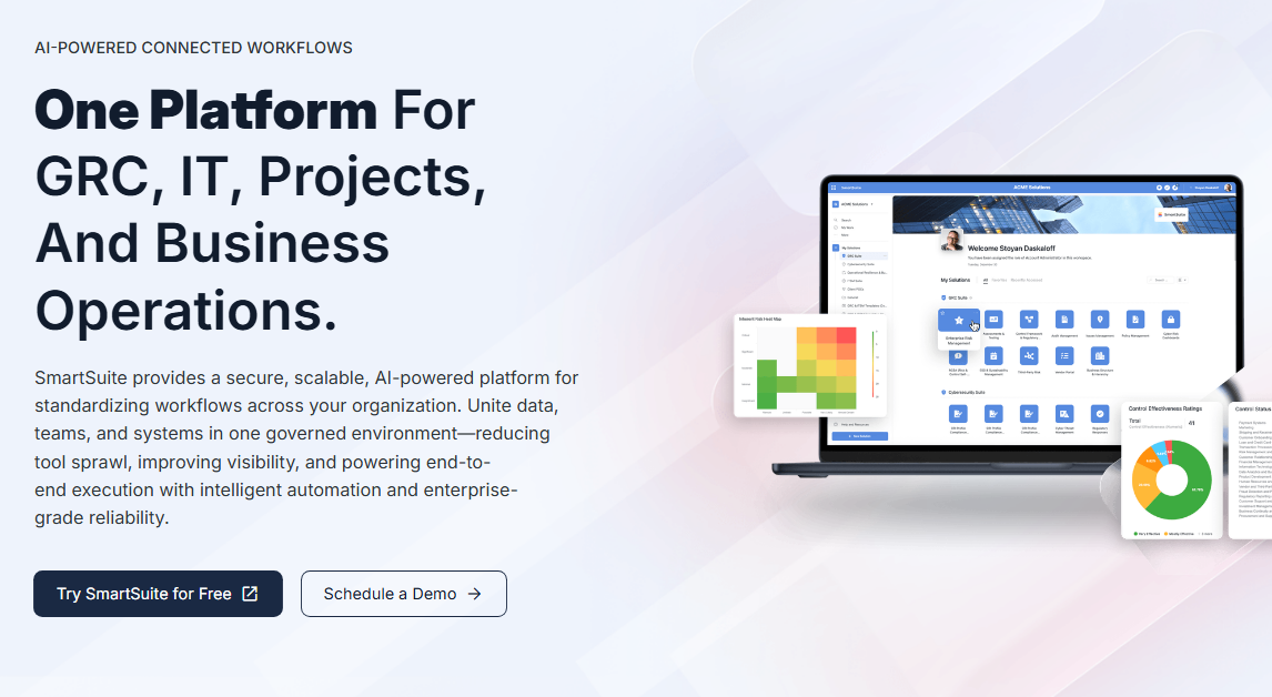 All-in-one workspace to automate tasks, approvals, and tracking across teams.