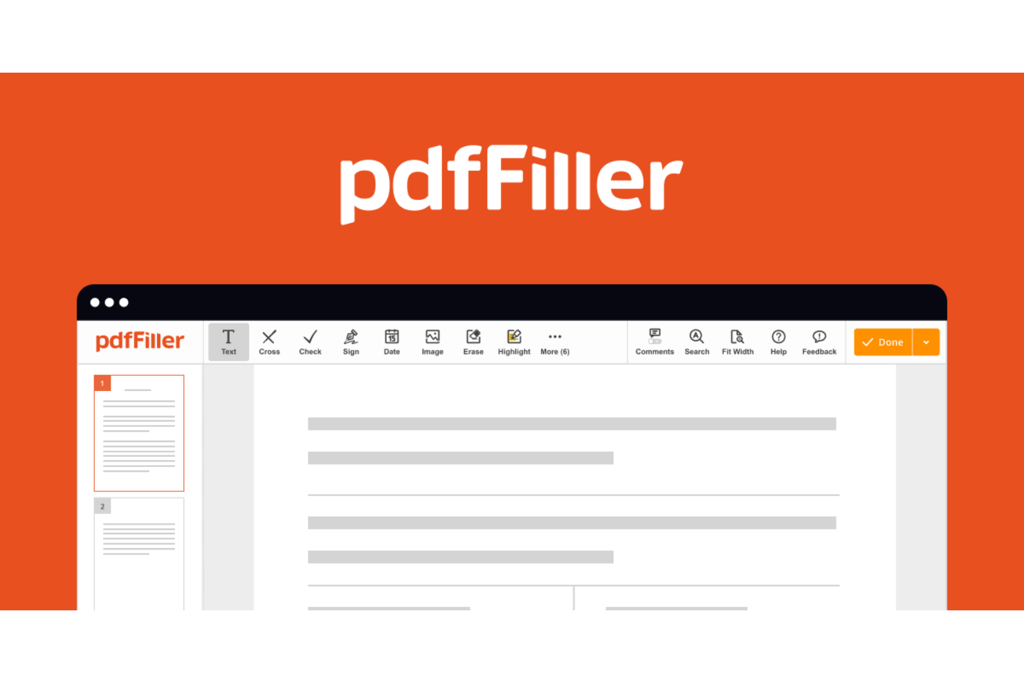Lets you edit, sign, and manage PDFs and forms digitally.