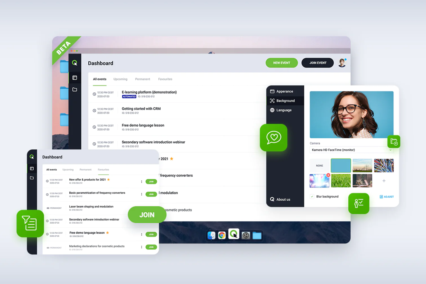 ClickMeeting hosts webinars and meetings with interactive video tools.