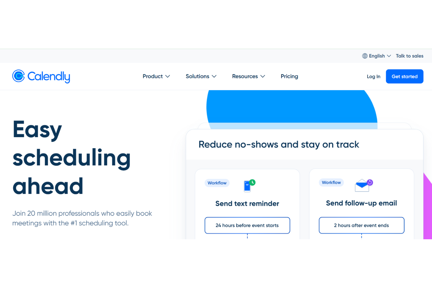 Calendly is an AI scheduling tool that automates bookings and reduces email back-and-forth.