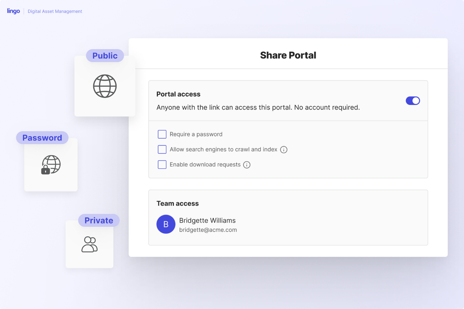 Lingo screenshot - 20 Best Brandfolder Alternatives in 2026