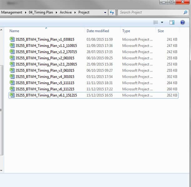 Example of an agency which project plans run over on costs and time