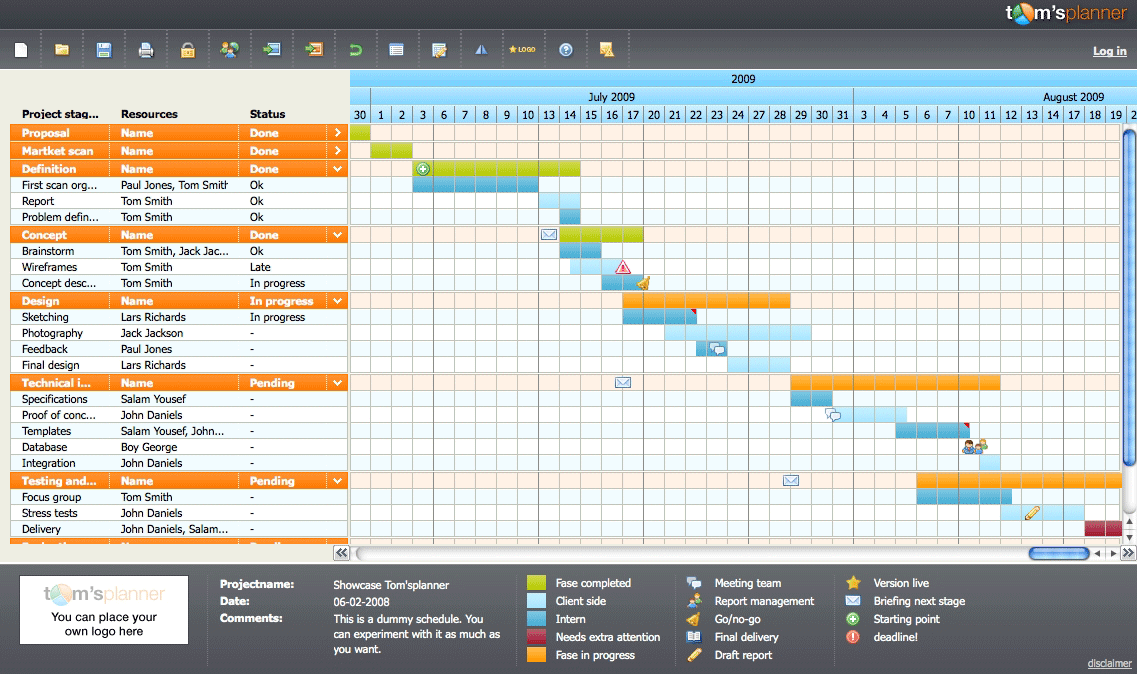 print microsoft project on ansi e