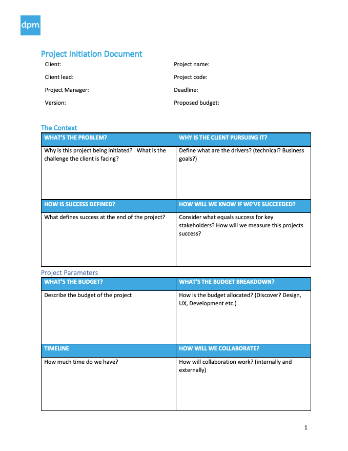 What Is A Project Initiation Document? Why & How to Make It