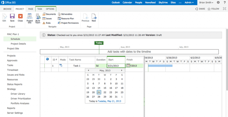 microsoft project scheduler software