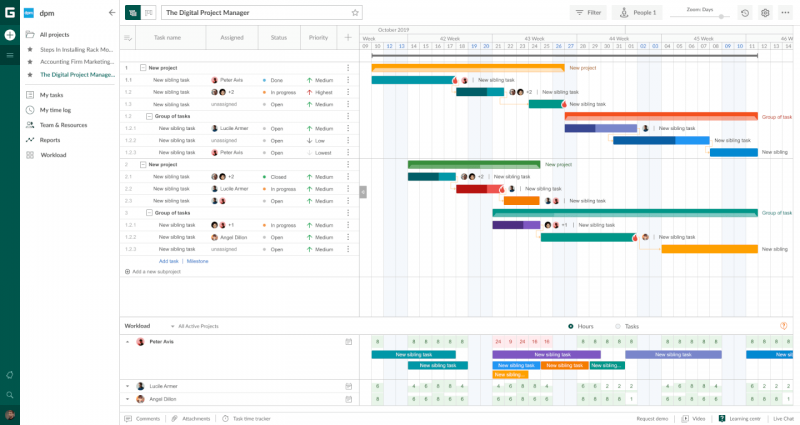 ganttpro screenshot - microsoft project alternatives for creating gantt charts