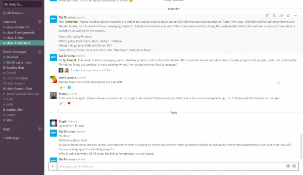 group discussions - digital project management online training course
