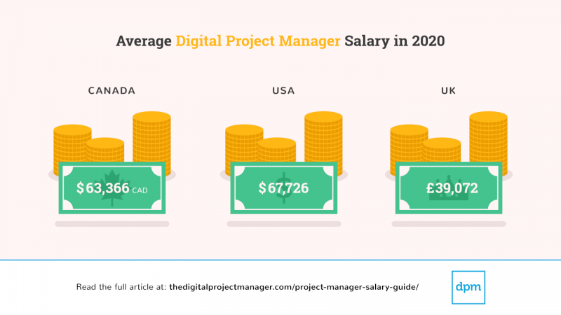 Salary Survey 2020 average digital pm screenshot