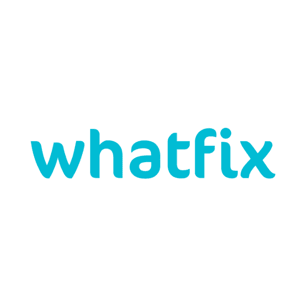 Whatfix logo - Liste des meilleurs outils de gestion du changement 2021