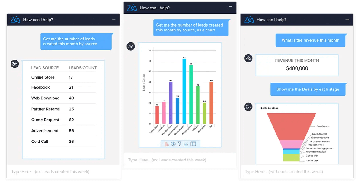 Zoho CRM screenshot - 10 Best CRM Software For Small Business In 2021